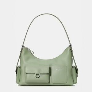 kate spade Light Green Leather Shoulder Bag
